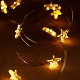 Lampki choinkowe Fééric Lights and Christmas Girlanda świetlna śnieżynki, 60 LED