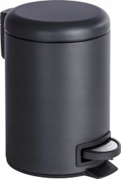 Kosz na śmieci Wenko Kosz łazienkowy LEMAN MATT, pojemnik na śmieci, 3 l, WENKO