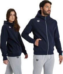 Arena Bluza rozpinana z kapturem Arena Team Hooded Jacket Panel White R.XS