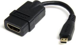 Adapter AV StarTech HDMI Micro - HDMI czarny (HDADFM5IN)