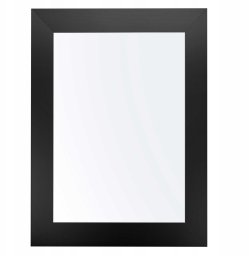 Giftdecor Lustro ścienne w drewnianej ramie, 38 x 48 cm