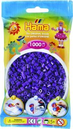  Hama Beads Hama midi perler 1000stk lilla