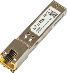 Moduł SFP MikroTik Mikrotik S-RJ01 moduł dla przełączników sieciowych Gigabit Ethernet