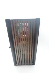 Obudowa VETENI Woody ARGB czarna (VT-WOODY-01BK) [outlet]
