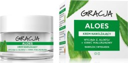 Gracja  Aloes Krem nawilżający z kwasem hialuronowym 50ml