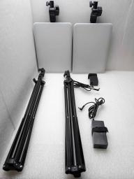 Lampa studyjna Quadralite Zestaw oświetlenia ciągłego Quadralite Thea 450 LED KIT 3200K - 5600K [outlet]