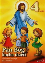  Religia 4-latki podręcznik Pan Bóg kocha dzieci