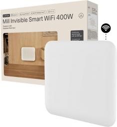Grzejnik Mill Mill Invisible Smart WiFi Heater | PA400WIFI4 | Panel Heater | 400 W | Suitable for rooms iki 4-6 m² | Baltas | IPX4 [outlet]