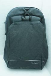 Wozinsky Torba rowerowa na bagażnik plecak rowerowy ze stelażem 2w1 40l czarny (WBB33BK) [outlet]