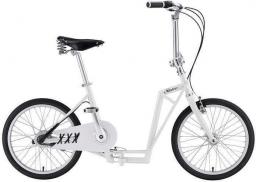 The-sliders The-sliders Lite White gustowny i komfortowy, składany rower, hulajnoga 2w1 [outlet]