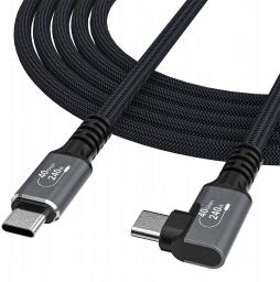Kabel USB Wozinsky USB-C - USB-C 1 m Czarny (5907769376696) [outlet]