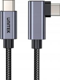 Kabel USB Unitek Kabel USB Unitek USB-C - USB-C 5 m Srebrny (C14123BK-5M) [outlet]