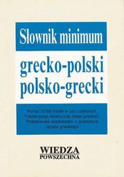  Słownik minimum grecko-polski, polsko-grecki - 96990