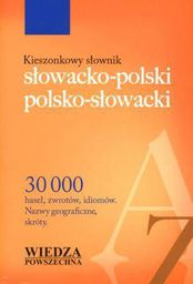  Kieszonkowy słownik słowacko - polski, pol - słowacki