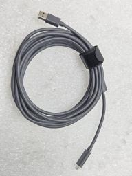 Kabel USB Logitech Kabel USB Logitech USB-A - USB-C 5 m Czarny (993-001391) [outlet]