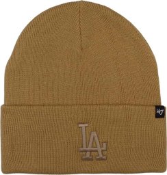 47brand Czapka zimowa Los Angeles Dodgers beżowa B-HYMKR12ACE-KHA