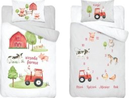Detexpol Pościel do łóżeczka Wesoła Farma 100x135 Detexpol