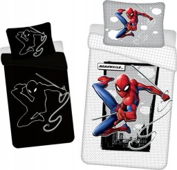 Jerry Fabrics Pościel licencyjna Spiderman świecąca w ciemności 140x200 Jerry Fabrics