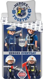 Jerry Fabrics Pościel licencyjna Playmobil 140x200 Jerry Fabrics