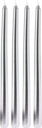 Home Styling Collection Metaliczne świece stołowe, 30 cm