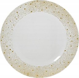 Kaemingk Podtalerz biały z nakrapianym srebrnym rantem 33cm plastikowy