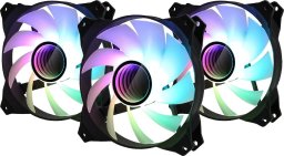 Wentylator Zalman IF120 3-pack + Hub (ZM-IF120A3)