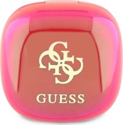 Słuchawki Guess 4G Printed Logo Iridescent fuksjowe (GUTWSJ144ESF)