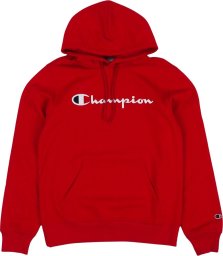 Champion Bluza męska Champion Hooded czerwona 220253 RS054 L