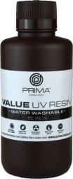 PrimaCreator Żywica do drukarki 3D - PrimaCreator Value Water Washable UV Resin 500 ml - Black}