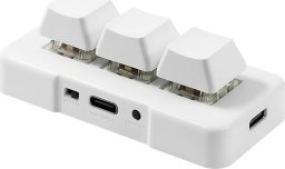 Klawiatura PCsensor Mini programowalna klawiatura macropad biała