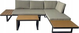 Nuforma Zestaw mebli ogrodowych Nuforma narożnik sofa stolik