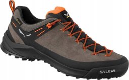 Buty trekkingowe męskie Salewa Buty wildfire leather gtx-bungee cord-black-uk 8 (42) SALEWA