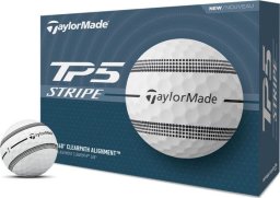 Taylor Made Piłki golfowe TAYLOR MADE TP5 Stripe, model 2024 (białe, 12 szt.)