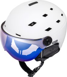 Meteor Kask narciarski Meteor Glide L 58-61 cm biały Uniwersalny