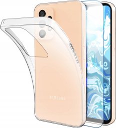 Hello Case Etui Do Samsung Galaxy A33 5G (Przezroczyste, Silikonowe, Ochronne) Szkło