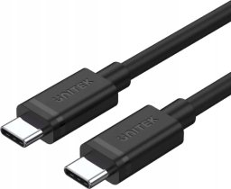 Kabel USB Unitek USB-C - USB-C 3 m Czarny (Y-C477BK01-3M)
