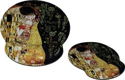  Carmani Podkładka pod mysz komputerową z poduszką na nadgarstek - G. Klimt, Pocałunek (CARMANI)