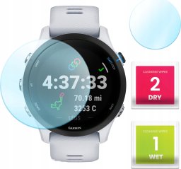  Hello Case Szkło Hybrydowe do Garmin Forerunner 255 (Szybka, Szkiełko, Ochronne)