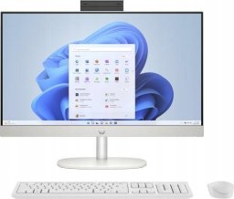 Komputer HP AiO HP  24-cr0312nw Ryzen 5-7520/23.8" FHD IPS/16GB/SSD 512GB/keyboard+mouse/Win 11 white