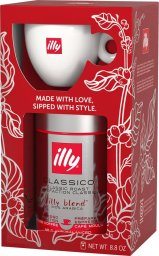 illy Zestaw Xmas - Classico Classic Roast 250 g + filiżanka ze spodkiem