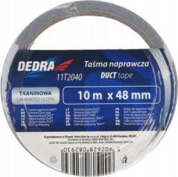 Dedra Taśma tekstylna naprawcza ""DUCT"" 48mmx10m