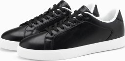 Ombre Klasyczne męskie buty sneakersy z wysoką podeszwą czarne V1 OM-FOCS-0165 42