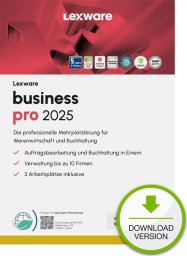 Program Lexware Lexware ESD business pro 2025 Download Jahresversion (365-T)