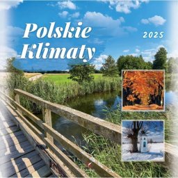 Artsezon Kalendarz wieloplanszowy Polskie klimaty 2025 Rozkład miesięczny 33x33cm