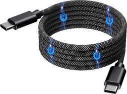 Kabel USB Choetech USB-C - USB-C 1.2 m Czarny (6932112108258)