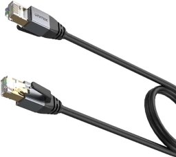Kabel Ethernet RJ-45, Cat.8, S/FTP, czarny, 1m (C18149AGY03-1M)