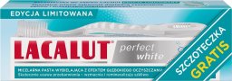 Zdrovit LACALUT Perfect White Pasta do zębów 75 ml + Szczoteczka