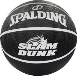 Spalding Piłka do koszykówki Spalding Slam Dunk czarna 84860Z 7