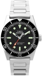Zegarek Timex Zegarek męski TW2W95200 srebrny