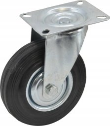 AWTools AWTOOLS KOŁO SKRĘTNE CZARNA GUMA 75mm